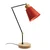 Opviq Stona lampa E27 Socket, Crvena