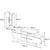 Hanah home TV Komoda Rose S Orah