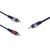 Kabel 3,5 stereo vtič - 2x RCA činč vtič vitalco 1,0 m