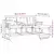 Set vanjskih sofa s jastukom 4 pcs Prirodna i crna