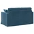 Sofa Plava 138 x 78 x 80 cm Baršun