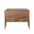 Hanah Home Trpezarijska klupa Vina Bank 110x85x40cm Bež-Lavanda