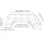 Kristal Rest 3+Corner+3 - Beige Beige Corner Sofa-Bed