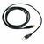 InLine USB 2.0 Kabel, A auf B, vergoldet, schwarz - 2m 34518S