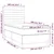 Vidaxl Box spring postelja z vzmetnico temno siva 100x200 cm blago