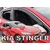 Heko Bočni vetrobrani Team za KIA STINGER 2017+, Prednji i zadnji