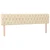 Vidaxl Box spring postelja z vzmetnico krem 200x200 cm blago