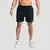 GymBeam Base Shorts Black