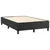 Greatstore Box spring postelja z vzmetnico črna 120x200 cm umetno usnje
