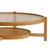 Hanah Home klub sto Harmony 110, 110 cm, hrast