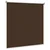 Vanjska roleta 90% blokada UV zraka Smeđa 120 x 230 cm HDPE