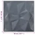 Zidne panele 24 pcs Dijamant siva 50 x 50 cm XPS pjena