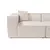 Atelier del Sofa Trosed Lora 108x65x303cm Svetlobraon