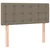 Vidaxl Box spring postelja z vzmetnico taupe 90x190 cm blago