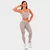GymBeam Ženske helanke Mesh Panel Grey