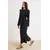 Trendyol Modest Ženska haljina Tctss26Eb00031, Crna