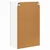 Vidaxl Omarica na steni LUCCA Artisan hrast 60 x 31 x 100 cm