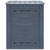 vidaXL Vrtni kompostnik 60x60x73 cm 260 L siv