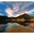 Fototapeta jezero pod hribi - 294x270