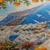 Slika santorinska obala s pomarančami - 150x100