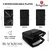 Sendvič toaster 3 v 1 s steklenim panelom Black Rose 800W 55859