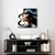 Slika eleganten profil z barvnimi lasmi - 50x50