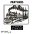 Black Train vintage dekorativni metalni zidni dodatak