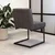 MID.YOU NIHAJNI STOL – SET, kovina, tekstil antracit