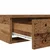 Posteljni predali Star les 90 x 36,5 x 16,5 cm Konstruiran les