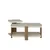 Hanah Home klub sto Via 20454, 40,9 cm, travertin / Rahle