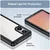 Hibriden ovitek Frame Shield za Sony Xperia 5 V - črn