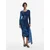 Desigual Obleka modra/temno modra/bela