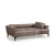 Atelier del Sofa Trosed na razvlačenje Hamlet 95x77x230cm Svetlobraon