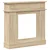 Okvir za kamin Hrast sonoma 102 x 26 x 100 cm Konstruirano drvo