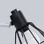 Sollux SL.1105 - Zidno reflektorsko svetlo ARTEMIS 1xE14/40W/230V crno