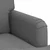 Vidaxl Kavč Temno siva 144 x 80 x 85 cm blago