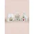 Aberto Design Dekorativni predmet SUS0224, 12x7x19 cm, Beli