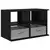 Stalak za TV s ladicama Crni hrast 79 x 40 x 48 cm