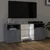 TV ormarić s LED svjetlima siva boja betona 120 x 30 x 50 cm