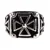 Prstan ETNOX - Black Iron Cross - SR1138