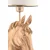 Opviq Horse White Gold Stona lampa, Zlatno-Bela