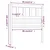Vidaxl Posteljno vzglavje 96x4x100 cm trdna borovina