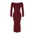Trendyol Milla Ženska haljina Twoaw25El00033, Bordo
