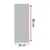 Wallity Slika na platnu 30x80cm