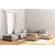 Atelier Del Sofa Ugaona sofa Tulip ugaona leva sa pufnom - s