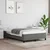 Vidaxl Posteljni okvir brez vzmetnice temno siva 120x190 cm blago