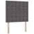 Krevet s od storage s madracem Siva 100 x 200 cm Lažna koža