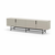 Kremno bela TV omarica 200x63,5 cm Eldia – Marckeric