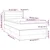 Box spring krevet s madracem svjetlosivi 90x190 cm od tkanine