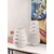 Aberto Design Vaza LCA0029, 25x25x26 cm, Bela